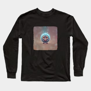 Fantasy monkey - whimsical monkey - cute monkey Long Sleeve T-Shirt